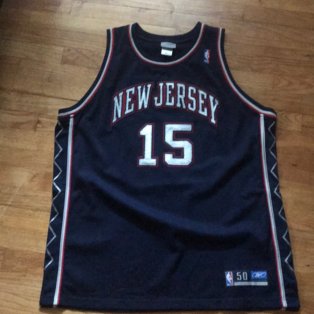 Vintage NJ Nets Vince Carter jersey size 50